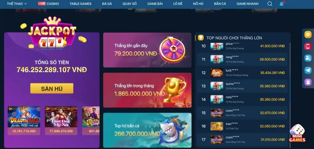 Nổ Hũ & Bắn Cá 66bbet